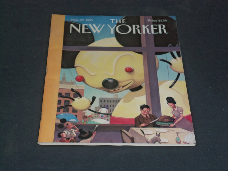 1995 NOVEMBER 27 THE NEW YORKER MAGAZINE - ILLUSTRATED COVER - NY 1780