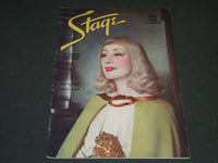 1936 MAY THE STAGE MAGAZINE - LYNN FONTANNE COVER - GREAT PHOTOS & ADS - ST 63