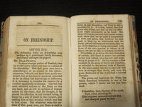 1850 AMERICAN FASHIONABLE LETTER WRITER BOOK - TROY, NEW YORK - K 2602