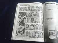 1981 DEC 28 GATOR BOWL PROGRAM - UNIV ARKANSAS VS UNIV NO. CAROLINA - ST 4027C