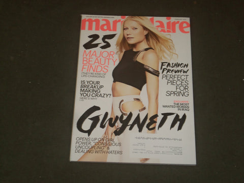 2015 FEBUARY MARIE CLAIRE MAGAZINE - GWENYTH PALTROW COVER - B 3376