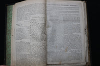 1876-1907 PARK COLLEGE RECORD WEEKLY RECORD HARDCOVER BOOKS - 6 VOLUMES -KD 9575
