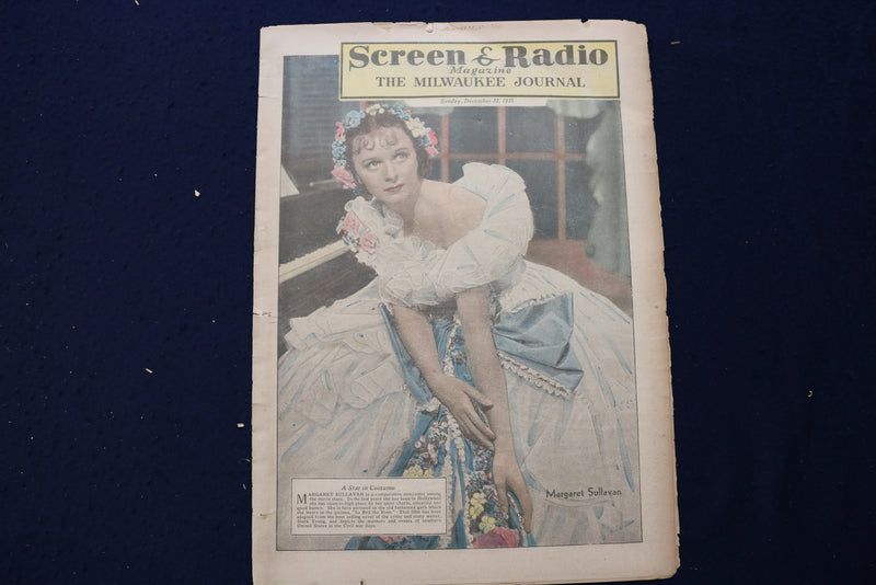 1935 DEC 22 SCREEN & RADIO MAGAZINE - M. SULLIVAN & M. DIETRICH COVERS - E 23065