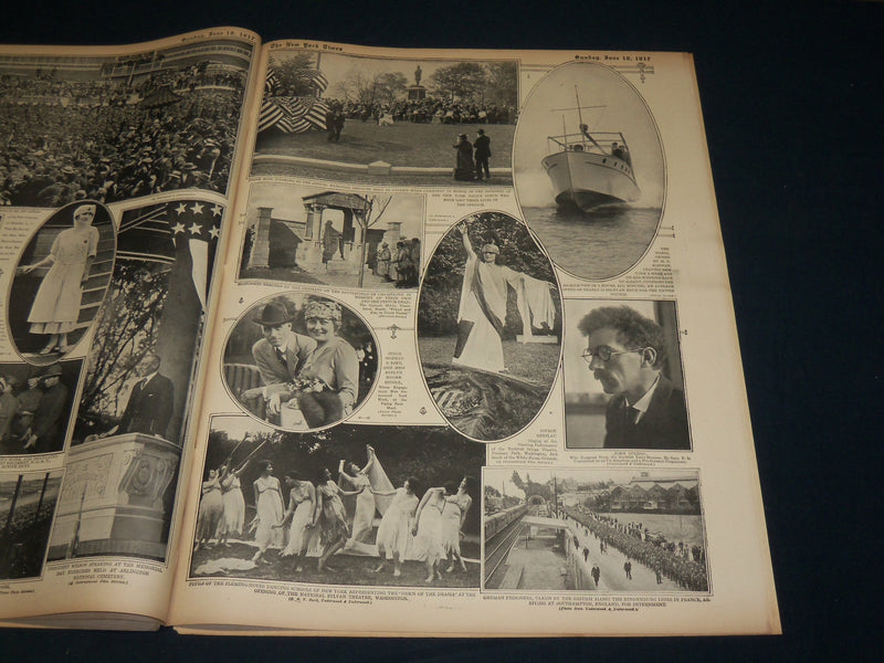 1917 JUNE 10 NEW YORK TIMES ROTO PICTURE SECTION - SONTAY SUNK - NT 9380
