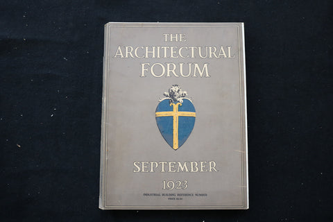 1923 SEP THE ARCHITECTURAL FORUM MAGAZINE - INDUSTRIAL BUILDING COVER - E 10465
