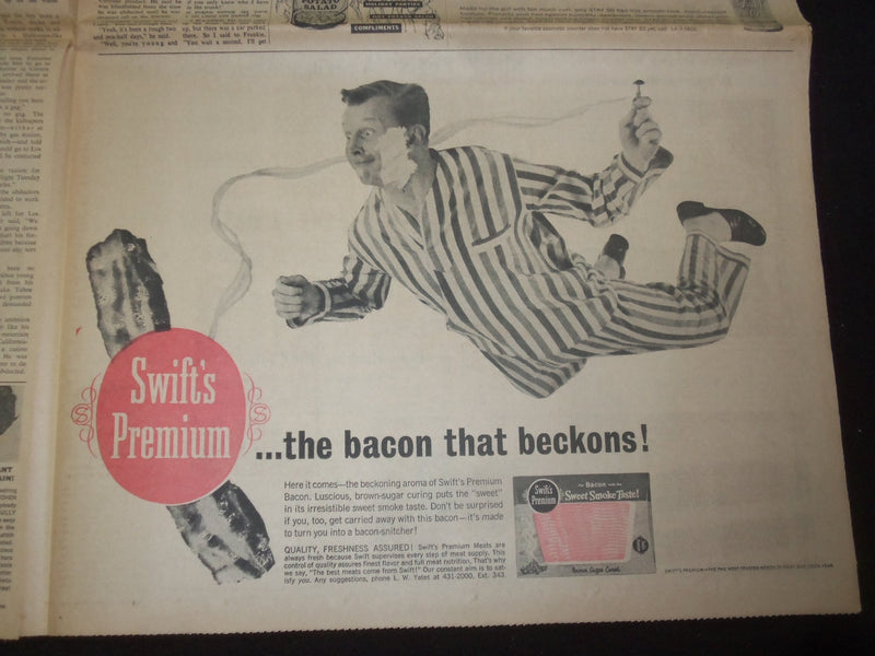 1963 DEC 12 CHICAGO DAILY NEWS -SINATRA'S SON: FBI WON'T LET ME TALK - NP 8053