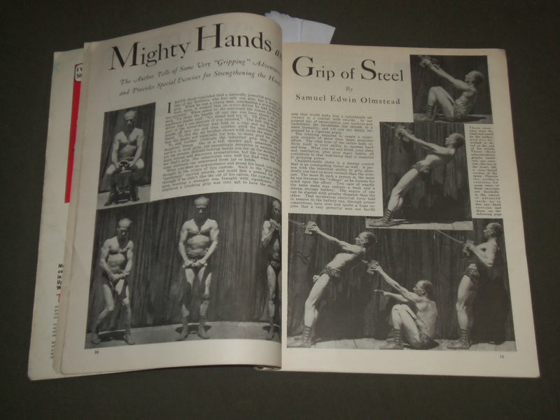 1934 NOVEMBER PHYSICAL CULTURE MAGAZINE - GREAT COVER & PHOTOS - SP 8558