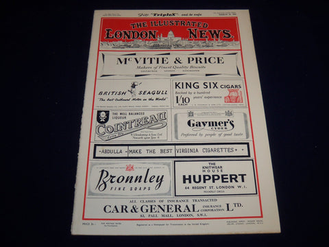 1955 MARCH 19 ILLUSTRATED LONDON NEWS MAGAZINE - ALBERT MEMORIAL - E 8003