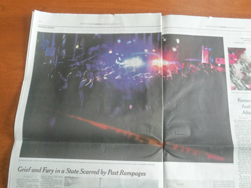 2021 MARCH 24 NEW YORK TIMES - ATLANTA AND BOULDER: 18 DEATHS IN JUST 6 DAYS