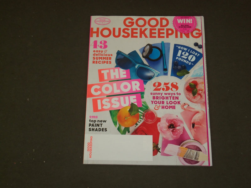 2016 JUNE GOOD HOUSEKEEPING MAGAZINE - THE COLOR ISSUE - B 3962