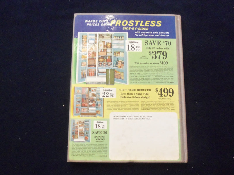 1967 MONTGOMERY WARD 95TH ANNIV. SALE CATALOG -HARDCOVER- KANSAS CITY,MO - R 96G