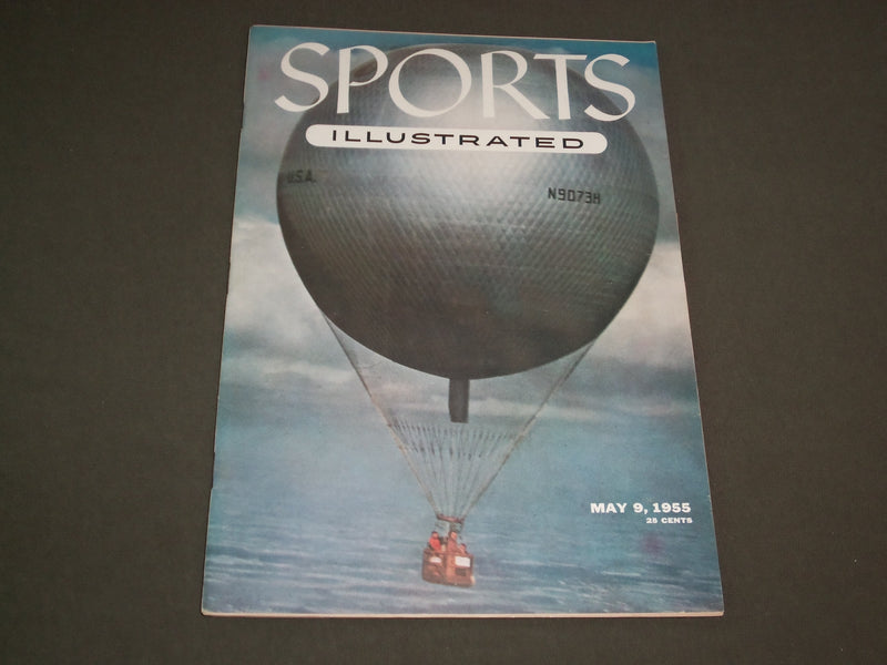 1955 MAY 9 SPORTS ILLUSTRATED MAGAZINE - BALLOONISTS OVER PENNSYLVANIA - SP 8734