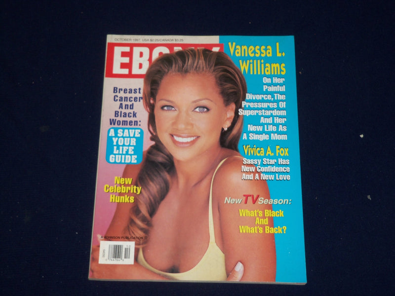 1997 OCTOBER EBONY MAGAZINE - VANESSA WILLIAMS COVER - SP 9533