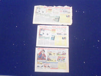 1950'S I LOVE LUCY - PHILIP MORRIS COLOR COMICS ADS - LOT OF 3 - NP 5267