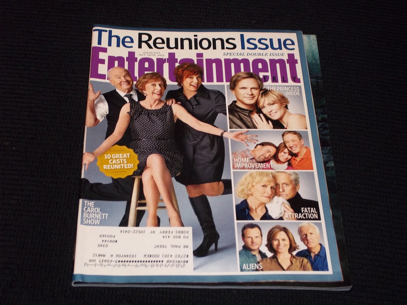 2011 OCTOBER 14 ENTERTAINMENT WEEKLY MAGAZINE - THE CAROL BURNETT SHOW - E 12338