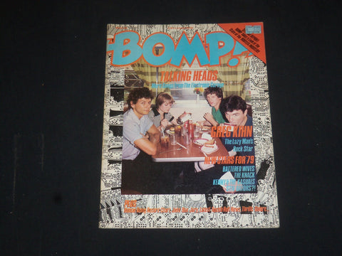 1979 MARCH BOMP! MAGAZINE - TALKING HEADS COVER - SP 5907