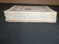 1854 KNICKERBOCKER MONTHLY MAGAZINE - LOT OF 6 ISSUES - WR 1211