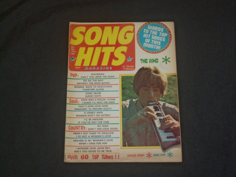 1973 FEBRURARY SONG HITS MAGAZINE - THE WHO COVER - B 985