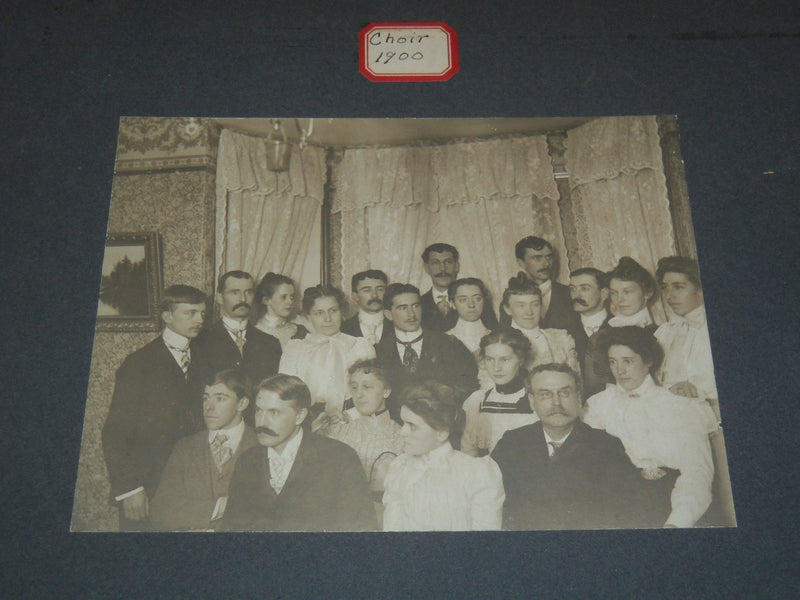 1900 CHOIR MOUNTED PHOTO - 14x11 - #173