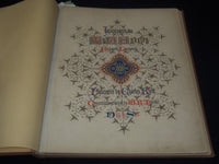 1861 SERMON ON THE MOUNT ILLUMINATED BY W & G AUDSLEY - CHARLES ROLT - Z 252