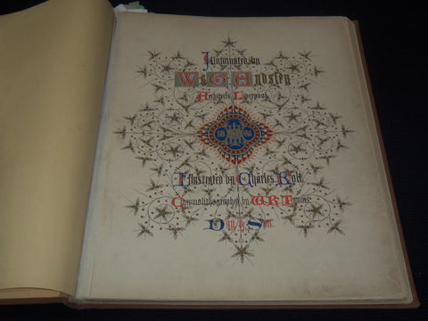 1861 SERMON ON THE MOUNT ILLUMINATED BY W & G AUDSLEY - CHARLES ROLT - Z 252