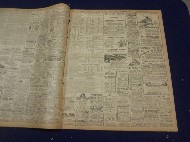 1923 SEP 11 NEW YORK TIMES - CALCUTTA SHAKEN BY EARTHQUAKE - NT 9355