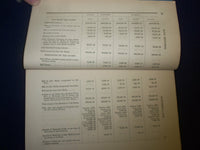 1849 & 1853 ABSTRACT OF RETURNS FROM BANKS IN MASSACHUSETTS - LOT OF 2 - J 4590