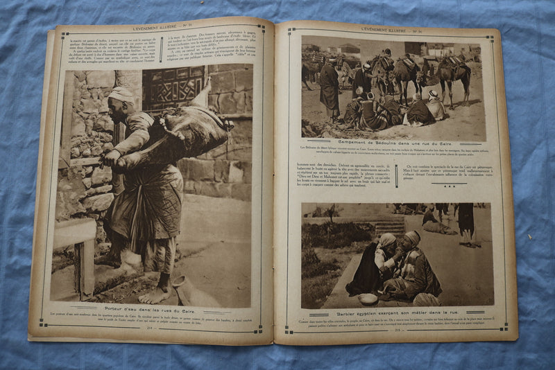 1916 MARCH 18 L'EVENEMENT MAGAZINE - A LA PORTE DU TOMBEAU - FRENCH - NP 8648