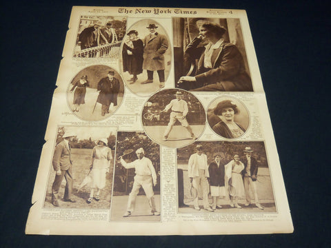 1922 APRIL 23 NEW YORK TIMES PICTURE SECTION - CHESTERFIELD FULL AD - NT 8854