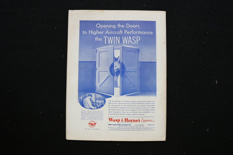 1933 MAR AERO DIGEST MAGAZINE - NEW CURTISS 