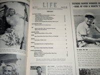 1939 AUGUST 28 LIFE MAGAZINE - ALICE MARBLE COVER - L 145