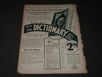 1933 NOV 25 MID-WEEK PICTORIAL MAGAZINE SECTION - FRANKLIN ROOSEVELT - J 3211