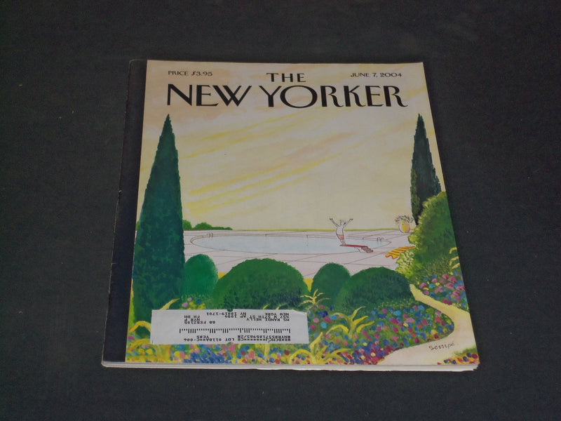 2004 JUNE 7 THE NEW YORKER MAGAZINE - ILLUSTRATED COVER - NY 2004