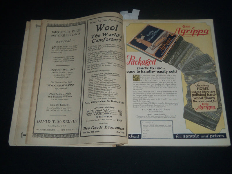 1923 MAY 5 DRY GOODS ECONOMIST MAGAZINE - NEW YORK - 77TH YEAR - J 4205