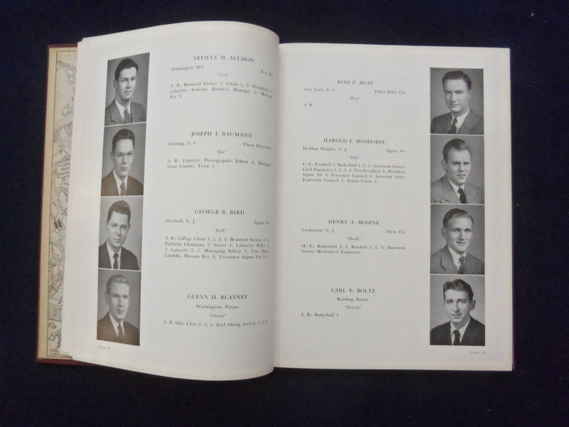 1947 THE MELANGE LAFAYETTE COLLEGE YEARBOOK - EASTON, PENNSYLVANIA - YB 3079