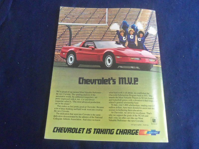 1983 SEP 10 FOOTBALL PROGRAM - BUCKNELL UNIV VS HOWARD UNIVERSITY - SP 1214H