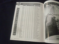 2001 DEC 18 NEW ORLEANS BOWL PROGRAM -UNIV NO. TEXAS VS COLORADO STATE - ST 602F