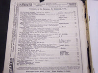 1883 ST. NICHOLAS MONTHLY MAGAZINE LOT OF 8 ISSUES - NICE ILLUS. & ADS - WR 1082