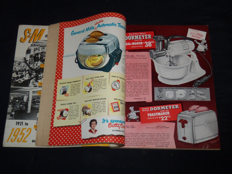 1952 SUMMER S AND M COMPANY DEALER CATALOG NO. 511 - J 8495D