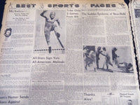 1941 AUGUST 16 CLEVELAND NEWS NEWSPAPER U. S. STANDS AGAINST NAZIS FANS- NT 7411