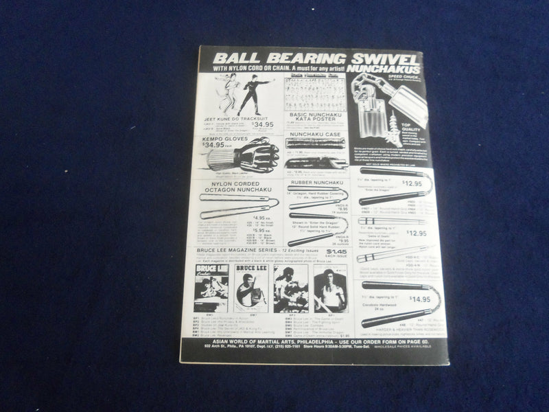 1980 JULY INSIDE KUNG FU MAGAZINE - AL DACASCOS COVER - F 375M
