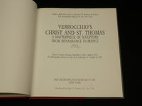 1992 VERCCHIO'S CHRIST AND ST. THOMAS HARDCOVER BOOK - NICE PRINTS - R 718M