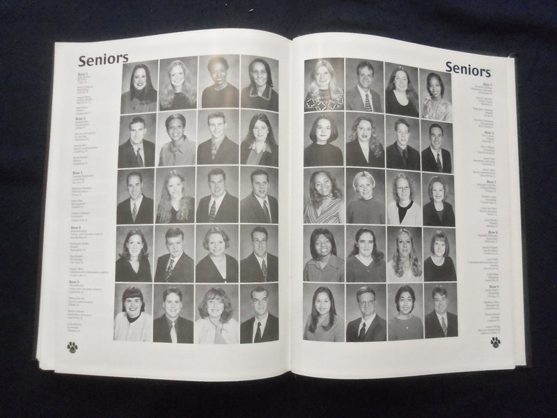 2000-2001 WARBLER EASTERN ILLINOIS STATE COLLEGE YEARBOOK-CHARLESTON, IL-YB 3319
