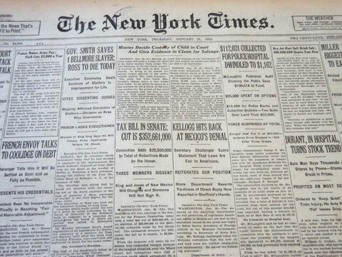1926 JAN 21 NEW YORK TIMES - DEMPSEY TO DEFEND TITLE AGAINSTT TUNNEY - NT 5680