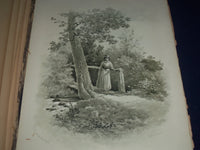 LATE 1800'S SIX MONOCHROME LANDSCAPE STUDIES BY ALBERT BOWERS NO. 192 - WR 1128M