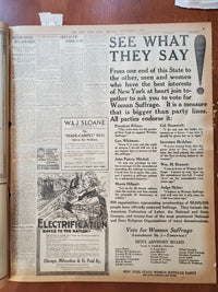 1917 NOVEMBER 5 NEW YORK TIMES - THREE AMERICANS KILLED IN GERMAN RAID - NT 8061