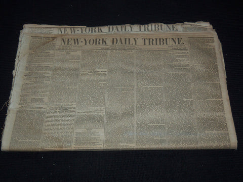 1850 FEBRUARY NEW YORK DAILY TRIBUNE NEWSPAPER LOT OF 33 - HENRY CLAY - NP 5839E