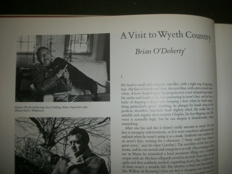 1973 THE ART OF ANDREW WYETH BOOK WANDA CORN NY GRAPHIC SOCIETY - KD 794B