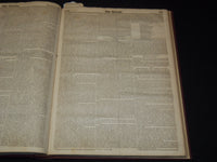 1829-1830 THE ALBION WEEKLY GAZETTE BOUND VOLUME NO. 8 - NEW YORK - R 89X