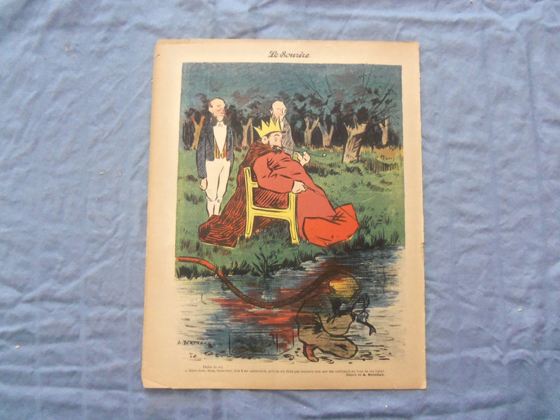 1903 SEP 12 LE SOURIRE MAGAZINE - ILLUSTRATED COMEDY - FRENCH TEXT - SP 4865W